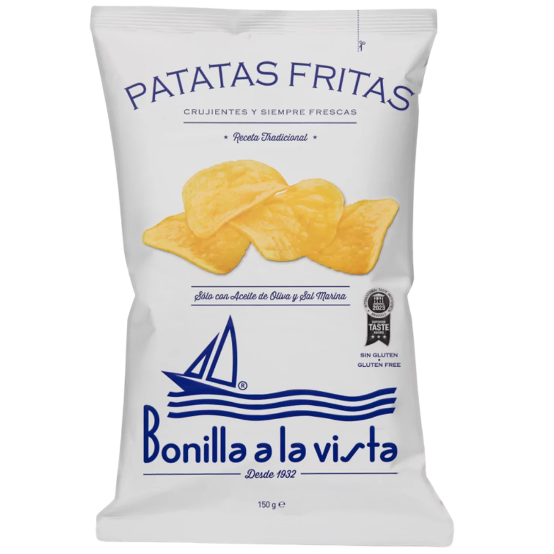 Bolsa de patatas fritas Bonilla a la vista 150 g